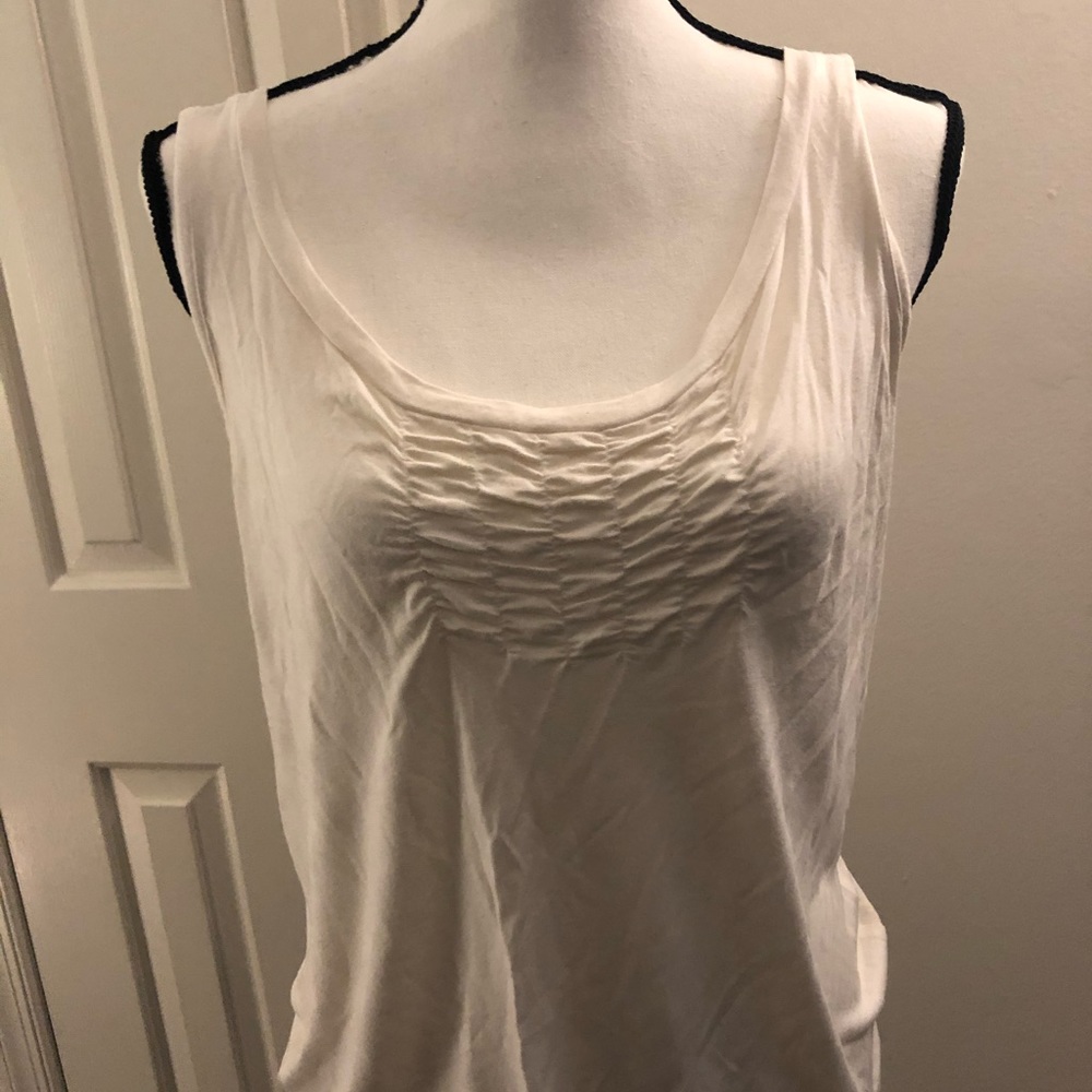 Talbots white tank top